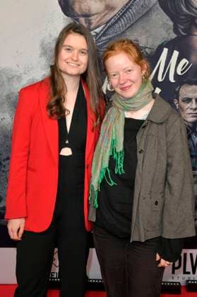 Sylvia Englberger und Adina Maaß bei der Premiere des Kinofilms Make Me Feel im Zoo Palast. Berlin, 29.10.2025