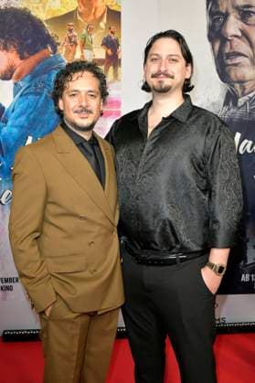 Erkan Acar und Timur Örge bei der Premiere des Kinofilms Make Me Feel im Zoo Palast. Berlin, 29.10.2025