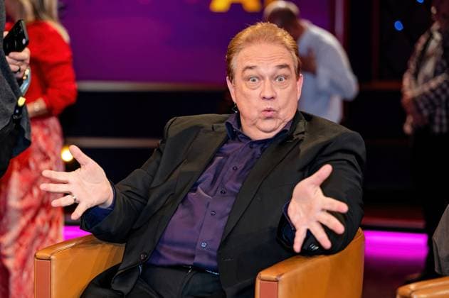 MDR - Riverboat. Schauspieler, Kabarettist und Satiriker Oliver Kalkofe anläßlich der Aufzeichnung der MDR - Talkshow Riverboat am 30.10.2025 in der Mediacity Leipzig. 20251030ADO0028