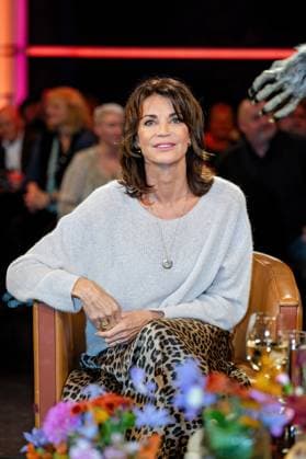 MDR - Riverboat. Schauspielerin Gerit Kling anläßlich der Aufzeichnung der MDR - Talkshow Riverboat am 30.10.2025 in der Mediacity Leipzig. 20251030ADO0024