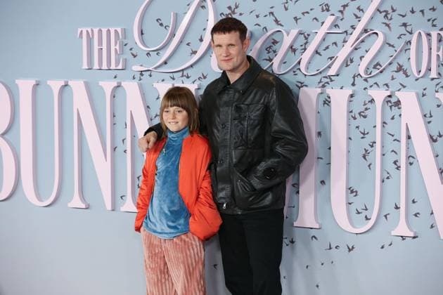 The Death of Bunny Munro Premiere in London LONDON, UNITED KINGDOM – OCTOBER 30: Actor Matt Smith (left) and Rafael Mathe (right) attend the premiere of The Death of Bunny Munro held at the Royal Festival Hall in London, United Kingdom, on October 30, 2025. Zeynep Demir Aslim Anadolu London United Kingdom. Editorial use only. Please get in touch for any other usage.  Copyright: x2025xAnadoluxZeynepxDemirxAslimx