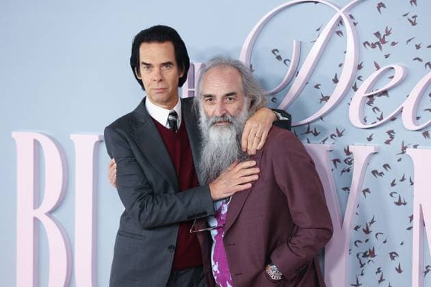 The Death of Bunny Munro Premiere in London LONDON, UNITED KINGDOM – OCTOBER 30: Nick Cave (L) and Warren Ellis (R) attend the premiere of The Death of Bunny Munro held at the Royal Festival Hall in London, United Kingdom, on October 30, 2025. Zeynep Demir Aslim Anadolu London United Kingdom. Editorial use only. Please get in touch for any other usage.  Copyright: x2025xAnadoluxZeynepxDemirxAslimx