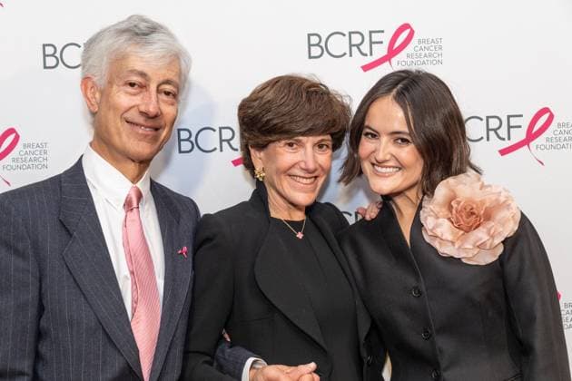 2025 Breast Cancer Research Foundation Awards Luncheon Gary Lauder, Laura Lauder and Eliana Lauder attend Breast Cancer Research Foundation Awards Luncheon at Hilton Midtown in New York, NY on October 30, 2025. New York New York United States Copyright: LevxRadin