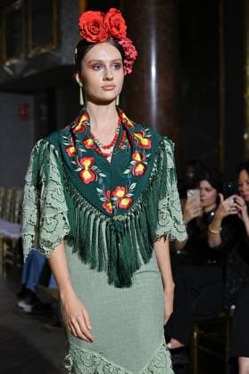 International Flamenco Fashion Week Madrid, (SIMOF) - 30 Oct 2025 A model walks in a Pilar Vera design at the International Flamenco Fashion Week Madrid, (SIMOF) show, at the Wellington Hotel. Madrid Spain Copyright: xAtilanoxGarciax xSOPAxImagesx FOTO54038