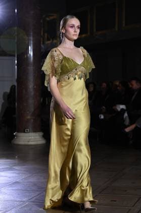 International Flamenco Fashion Week Madrid, (SIMOF) - 30 Oct 2025 A model walks in a Victorio and Lucchino design at the International Flamenco Fashion Week Madrid, (SIMOF) show, at the Wellington Hotel. Madrid Spain Copyright: xAtilanoxGarciax xSOPAxImagesx FOTO54160