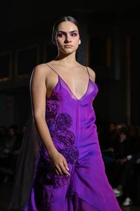 International Flamenco Fashion Week Madrid, (SIMOF) - 30 Oct 2025 A model walks in a Victorio and Lucchino design at the International Flamenco Fashion Week Madrid, (SIMOF) show, at the Wellington Hotel. Madrid Spain Copyright: xAtilanoxGarciax xSOPAxImagesx FOTO54172