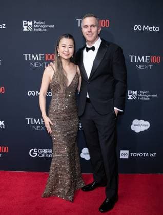 Maggie Kang arrives on the red carpet for the 2025 TIME100 Next at Current at Chelsea Piers Pier 59 on Thursday, October 30, 2025 in New York City.  NYP20251030507 SERENAxXUxNING