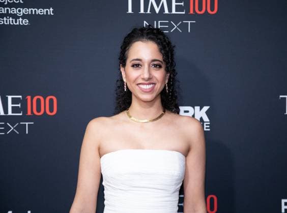 Shreya Murthy arrives on the red carpet for the 2025 TIME100 Next at Current at Chelsea Piers Pier 59 on Thursday, October 30, 2025 in New York City.  NYP20251030557 SERENAxXUxNING