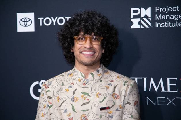 Neil Vora arrives on the red carpet for the 2025 TIME100 Next at Current at Chelsea Piers Pier 59 on Thursday, October 30, 2025 in New York City.  NYP20251030516 SERENAxXUxNING