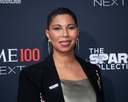 Dara Eskridge arrives on the red carpet for the 2025 TIME100 Next at Current at Chelsea Piers Pier 59 on Thursday, October 30, 2025 in New York City.  NYP20251030579 SERENAxXUxNING