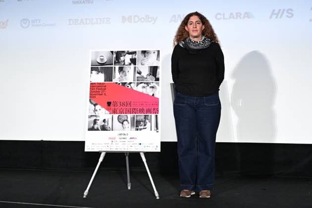 Annemarie Jacir, October 30, 2025 - The 38th Tokyo International Film Festival. Press conference for the movie Palestine 36 in Tokyo, Japan on October 30, 2025.  aflo_308813252