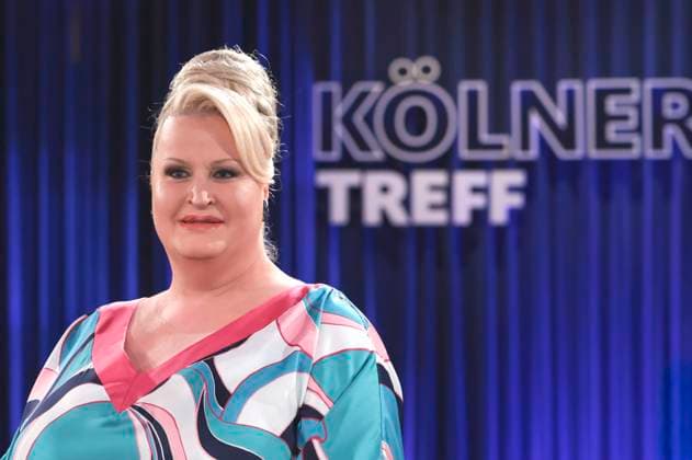 Daphne de Luxe bei der Aufzeichnung der WDR-Talkshow Kölner Treff im WDR Studio BS 3. Köln, 30.10.2025