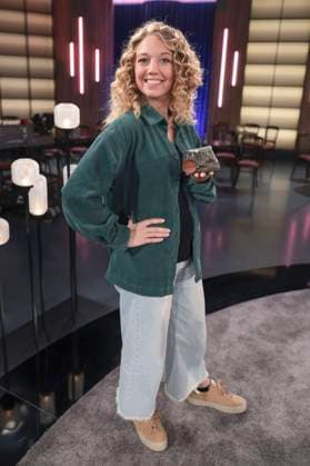 Lotta Lubkoll bei der Aufzeichnung der WDR-Talkshow Kölner Treff im WDR Studio BS 3. Köln, 30.10.2025