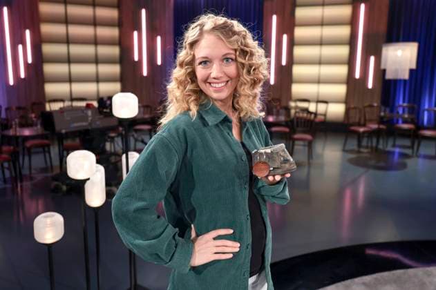 Lotta Lubkoll bei der Aufzeichnung der WDR-Talkshow Kölner Treff im WDR Studio BS 3. Köln, 30.10.2025