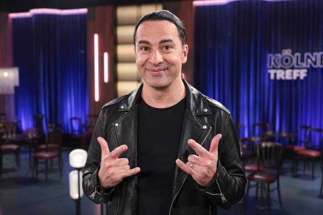 Bülent Ceylan bei der Aufzeichnung der WDR-Talkshow Kölner Treff im WDR Studio BS 3. Köln, 30.10.2025