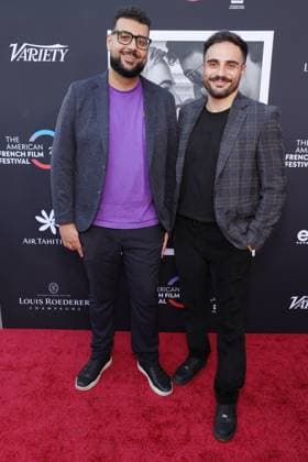 30 October 2025 - Los Angeles, California - Ahmed Dendane, Alexandre Bougja. The French American Film Festival Screening of Netflix s Nouvelle Vague held at the DGA Theater Complex. Los Angeles USA - ZUMAa123 20251030_zaa_a123_048 Copyright: xADx