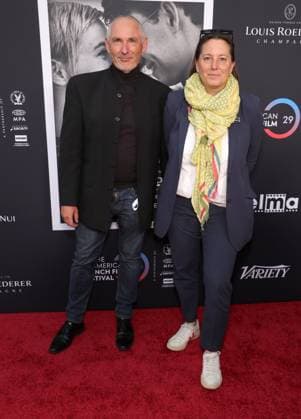 30 October 2025 - Los Angeles, California - Francois Truffart, Anouchka van Riel. The French American Film Festival Screening of Netflix s Nouvelle Vague held at the DGA Theater Complex. Los Angeles USA - ZUMAa123 20251030_zaa_a123_080 Copyright: xADx