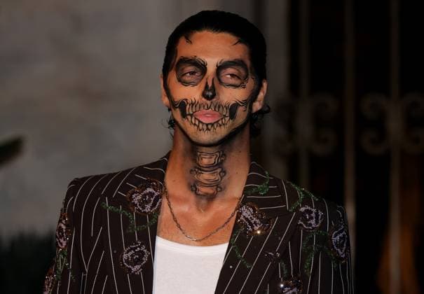 Taylor Zakhar attends the 2025 Dia De Muertos Gala Presented by Lexus, Tequila Don Julio, Nike, DNERO, Calamigos Ranch and Maremoto at the Los?Angeles? River?Center?&?Gardens in Los Angeles on Thursday, October 30, 2025.  LAP20251030067 GREGxGRUDT