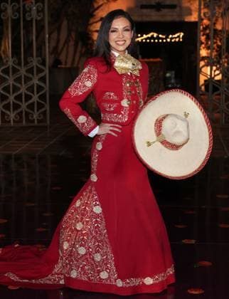 Lupita Infante attends the 2025 Dia De Muertos Gala Presented by Lexus, Tequila Don Julio, Nike, DNERO, Calamigos Ranch and Maremoto at the Los?Angeles? River?Center?&?Gardens in Los Angeles on Thursday, October 30, 2025.  LAP20251030048 GREGxGRUDT