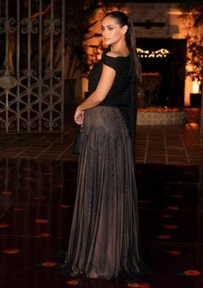 Renata Notni attends the 2025 Dia De Muertos Gala Presented by Lexus, Tequila Don Julio, Nike, DNERO, Calamigos Ranch and Maremoto at the Los?Angeles? River?Center?&?Gardens in Los Angeles on Thursday, October 30, 2025.  LAP20251030090 GREGxGRUDT