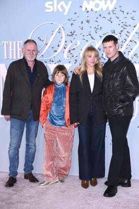 Robert Glenister, Rafael Mathe, Alice Feetham und Matt Smith bei der Premiere der Sky Atlantic-Miniserie The Death of Bunny Munro in der Royal Festival Hall. London, 30.10.2025