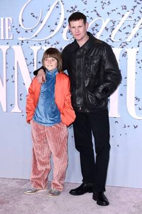 Rafael Mathe und Matt Smith bei der Premiere der Sky Atlantic-Miniserie The Death of Bunny Munro in der Royal Festival Hall. London, 30.10.2025