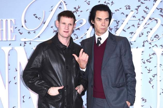 Matt Smith und Nick Cave bei der Premiere der Sky Atlantic-Miniserie The Death of Bunny Munro in der Royal Festival Hall. London, 30.10.2025