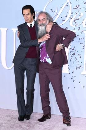 Nick Cave und Warren Ellis bei der Premiere der Sky Atlantic-Miniserie The Death of Bunny Munro in der Royal Festival Hall. London, 30.10.2025