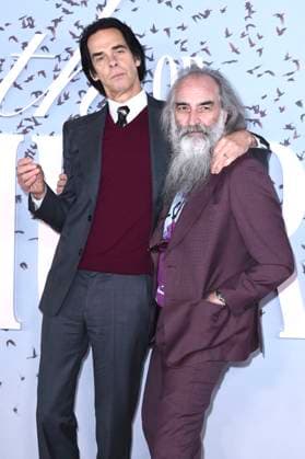 Nick Cave und Warren Ellis bei der Premiere der Sky Atlantic-Miniserie The Death of Bunny Munro in der Royal Festival Hall. London, 30.10.2025