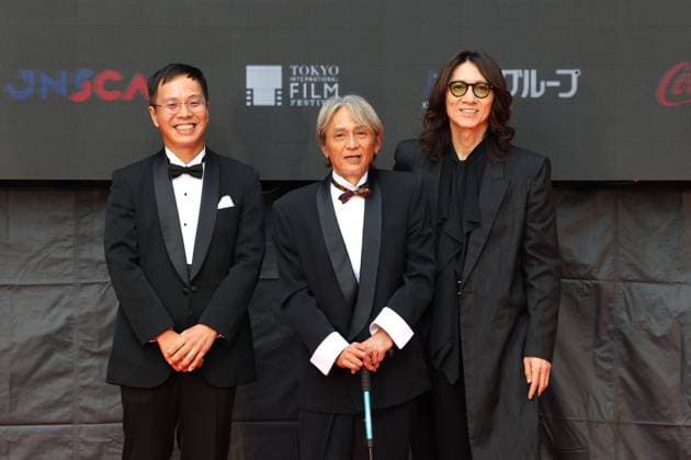 Elizabeth Miyaji, ERO, Kazuya Yoshii, October 27, 2025 - The 38th Tokyo International Film Festival. Opening Ceremony at Tokyo International Forum in Tokyo, Japan on October 27, 2025.  aflo_308822162