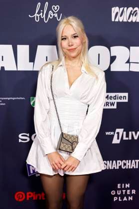 Streamerin Sarah Sarahtonin (sarahtoninx9) bei der Verleihung der VideoDays Festival Awards 2025 im E-Werk. Köln, 30.10.2025 NRW Deutschland Copyright: xChristophxHardtx