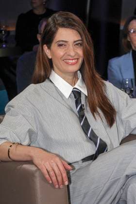 abb NDRTalkshow- Linda Lydia Zervakis deutsch-griechische Nachrichtensprecherin und Fernsehmoderatorin bei ProSieben zu Gast in der NDR Talkshow , aus dem NDR 3 Studio am 31.10.2025 in Hamburg Hamburg Deutschland