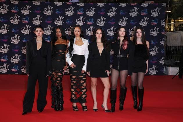 The American girl band Katseye, Manon, Daniela, Sophia, Lara, Yoonchae, Megan and Sophia at the photocall of the 27th NRJ Music Awards at the Palais des Festivals in Cannes, France, on October 31, 2025 Dominique Jacovides Bestimage 27th NRJ Music Awards in Cannes, France, on October 31, 2025 Cannes France Copyright: xDOMINIQUExJACOVIDESx xBESTIMAGExDOMINIQUExJACOVIDESx xBESTIMAGEx