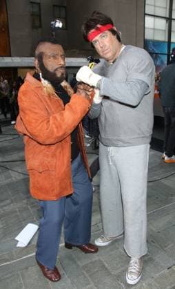October 31 2025 Al Roker and Carson Daly on Today Show Halloween Celebration at Rockeffer Plaza in New York. October 31, 2025 Copyright: xRW Mediapunchx