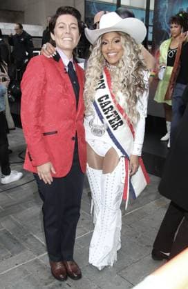 October 31 2025 Dylan Dreyer and Sheinelle Jones on Today Show Halloween Celebration at Rockeffer Plaza in New York. October 31, 2025 Copyright: xRW Mediapunchx