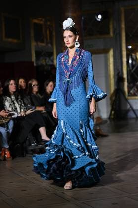 International Flamenco Fashion Week Madrid, (SIMOF) in Madrid - 31 Oct 2025 A model walks in a Angela Isa design at the International Flamenco Fashion Week Madrid, (SIMOF) show, at the Wellington Hotel in Madrid. Madrid Spain Copyright: xAtilanoxGarciax xSOPAxImagesx FOTO54323
