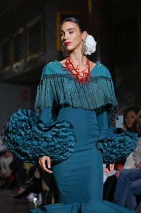 International Flamenco Fashion Week Madrid, (SIMOF) in Madrid - 31 Oct 2025 A model walks in a Inma Benicio design at the International Flamenco Fashion Week Madrid, (SIMOF) show, at the Wellington Hotel in Madrid. Madrid Spain Copyright: xAtilanoxGarciax xSOPAxImagesx FOTO54431
