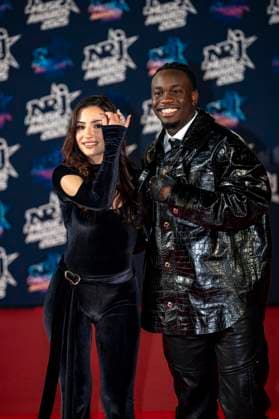 PEOPLE : NRJ Music Awards - Cannes 31 10 25 Lenie et Jungely attend the 27th NRJ Music Awards on October 31, 2025 in Cannes, France. Photo by Sandrine Thesillat PsNewZ  Copyright: xSandrinexTHESILLATx