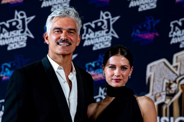 PEOPLE : NRJ Music Awards - Cannes 31 10 25 Francois Vincentelli and Alice Dufour attend the 27th NRJ Music Awards on October 31, 2025 in Cannes, France. Photo by Sandrine Thesillat PsNewZ  Copyright: xSandrinexTHESILLATx