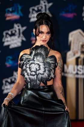 PEOPLE : NRJ Music Awards - Cannes 31 10 25 Maghla attends the 27th NRJ Music Awards on October 31, 2025 in Cannes, France. Photo by Sandrine Thesillat PsNewZ  Copyright: xSandrinexTHESILLATx