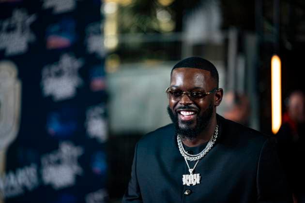 PEOPLE : NRJ Music Awards - Cannes 31 10 25 Keblack attends the 27th NRJ Music Awards on October 31, 2025 in Cannes, France. Photo by Sandrine Thesillat PsNewZ  Copyright: xSandrinexTHESILLATx