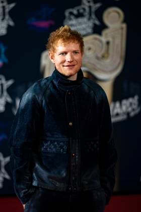 PEOPLE : NRJ Music Awards - Cannes 31 10 25 Ed Sheeran attends the 27th NRJ Music Awards on October 31, 2025 in Cannes, France. Photo by Sandrine Thesillat PsNewZ  Copyright: xSandrinexTHESILLATx