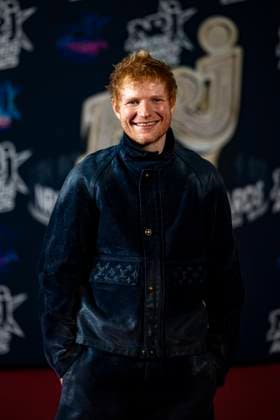 PEOPLE : NRJ Music Awards - Cannes 31 10 25 Ed Sheeran attends the 27th NRJ Music Awards on October 31, 2025 in Cannes, France. Photo by Sandrine Thesillat PsNewZ  Copyright: xSandrinexTHESILLATx