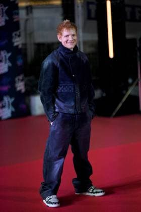 27th NRJ Music Awards Photocall Cannes..FC Ed Sheeran attends the Photocall during the 27th NRJ Music Awards on October 31, 2025 in Cannes, France. Photo by Franck Castel ABACAPRESS.COM Cannes France  Copyright: xCastelxFranck ABACAx