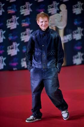 27th NRJ Music Awards Photocall Cannes..FC Ed Sheeran attends the Photocall during the 27th NRJ Music Awards on October 31, 2025 in Cannes, France. Photo by Franck Castel ABACAPRESS.COM Cannes France  Copyright: xCastelxFranck ABACAx