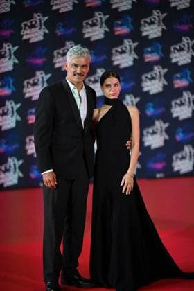 27th NRJ Music Awards Photocall Cannes..FC François Vincentelli and Alice Dufour attends the Photocall during the 27th NRJ Music Awards on October 31, 2025 in Cannes, France. Photo by Franck Castel ABACAPRESS.COM Cannes France  Copyright: xCastelxFranck ABACAx