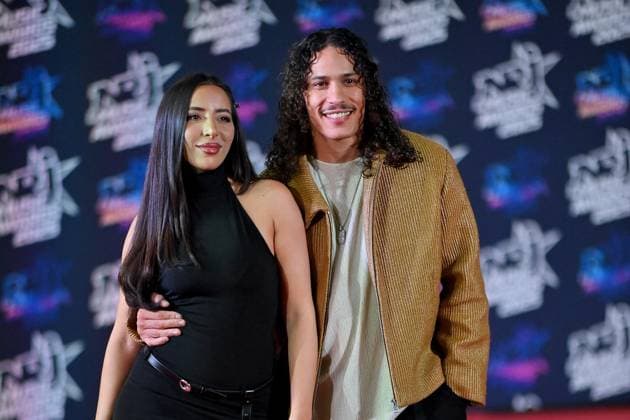 27th NRJ Music Awards Photocall Cannes..FC Leila Marwa Adjan a.k.a. Leila AD and Clement Penhoat a.k.a. Hatik attends the Photocall during the 27th NRJ Music Awards on October 31, 2025 in Cannes, France. Photo by Franck Castel ABACAPRESS.COM Cannes France  Copyright: xCastelxFranck ABACAx