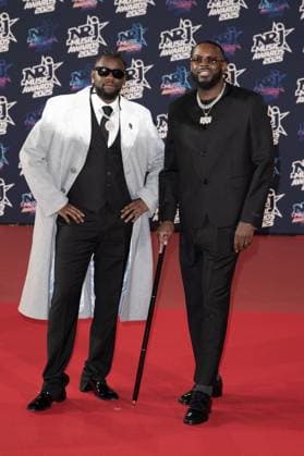 27th NRJ Music Awards - Cannes Guy2Bezbar and Cedric Nkomi a.k.a. KeBlack attend the 27th NRJ Music Awards on October 31, 2025 in Cannes, France. Photo by David NIVIERE ABACAPRESS.COM CANNES France  Copyright: xNivierexDavid ABACAPRESS.COMx