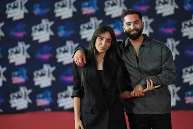 27th NRJ Music Awards Photocall Cannes..FC Kendji Girac and Ambre attends the Photocall during the 27th NRJ Music Awards on October 31, 2025 in Cannes, France. Photo by Franck Castel ABACAPRESS.COM Cannes France  Copyright: xCastelxFranck ABACAx