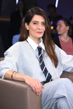Linda Zervakis bei der Aufzeichnung der NDR Talk Show im NDR Fernsehstudio Lokstedt. Hamburg, 29.10.2025